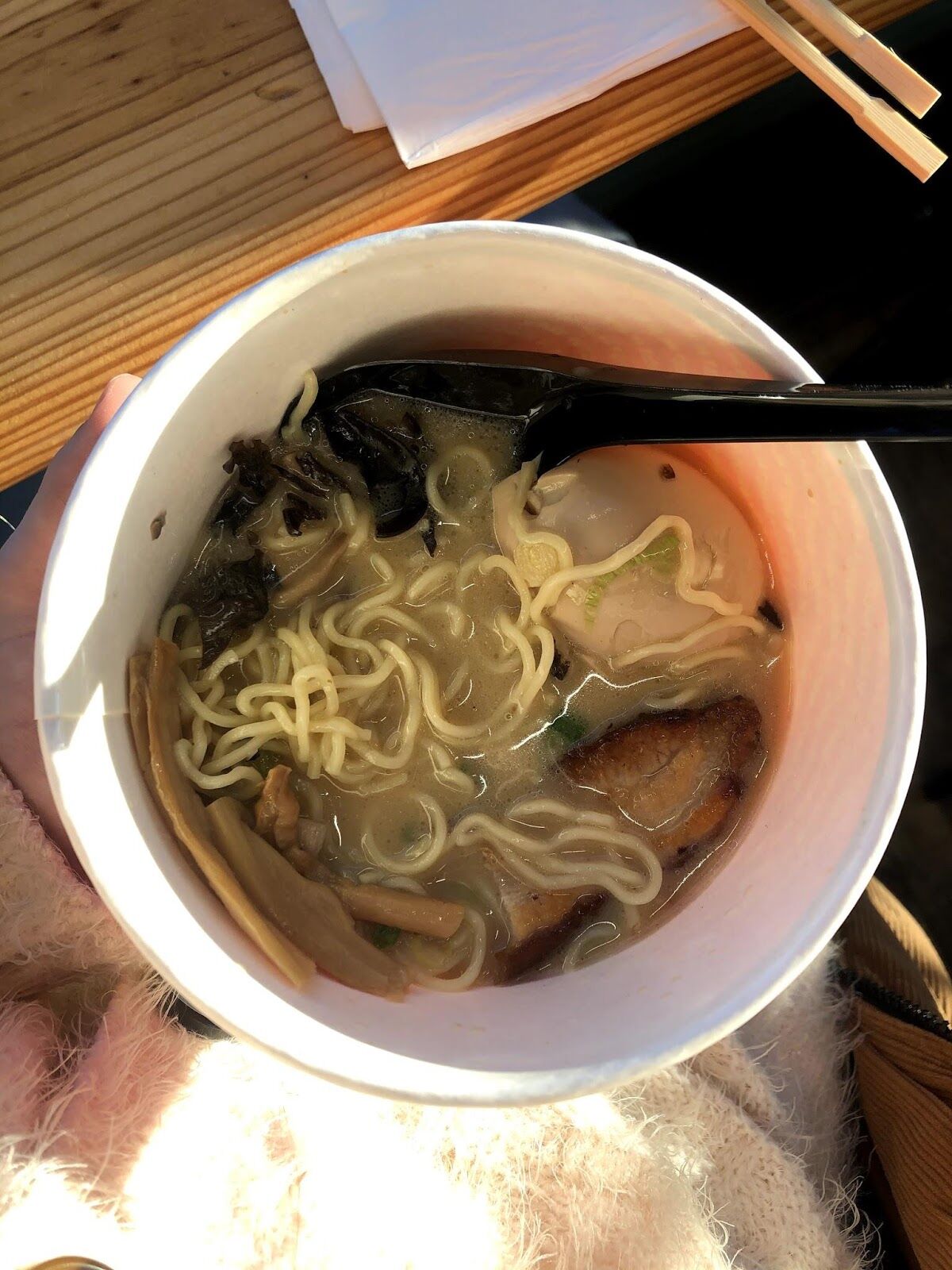 Food from optimist hall